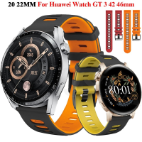 New 20 22mm Smart Watch Band For Huawei Watch GT3 GT 3 42 46mm Wrist Straps GT 2 GT2 Pro Watchband Bracelet Silicone Belt Correa