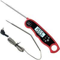 ♧ Dual Probe Cooking Thermometer With Alarm Function Suitable For Meat Food Barbecue Etc