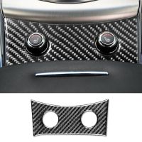 Interior Seat Heated Button Cover Trim for 2010-2013 Infiniti G37 Carbon Fiber Car Accessories