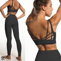 【YD】 2023 Back Set Leggings Suits Sportswear Waist Gym New