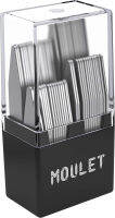 56 Metal Collar Stays for Men in a Divided Box - 4 Sizes by Moulet