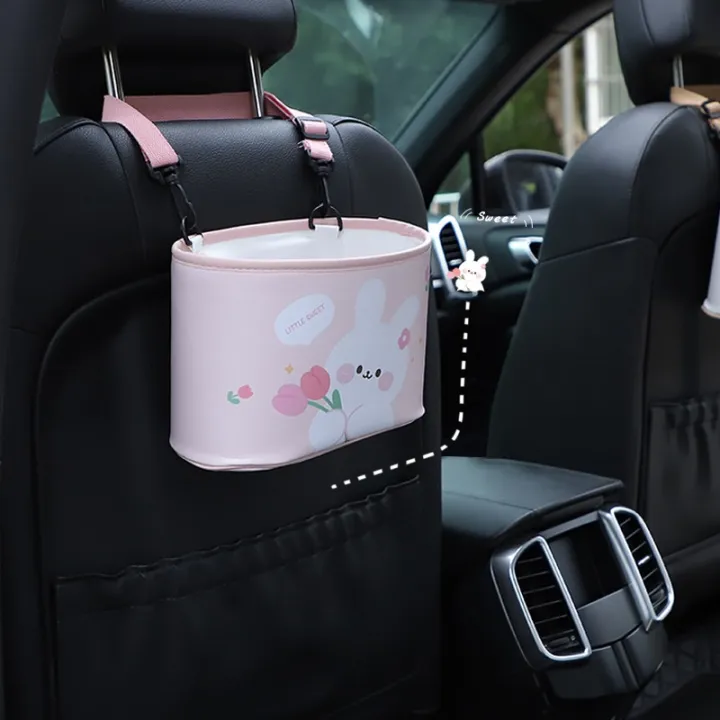 yohei-กระเป๋าเก็บของในรถ-ที่เก็บของหลังเบาะ-ที่เก็บของในรถ-ถังขยะรถยนต์-อเนกประสงค์-สามารถปรับได้