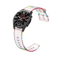 ♧❒❃ Aurora Transparent Band 22mm/20mm Strap for Samsung Galaxy Watch 4/4 Classic/46mm/42mm/3 Silicone Smartwatch Bracelet Gear S3