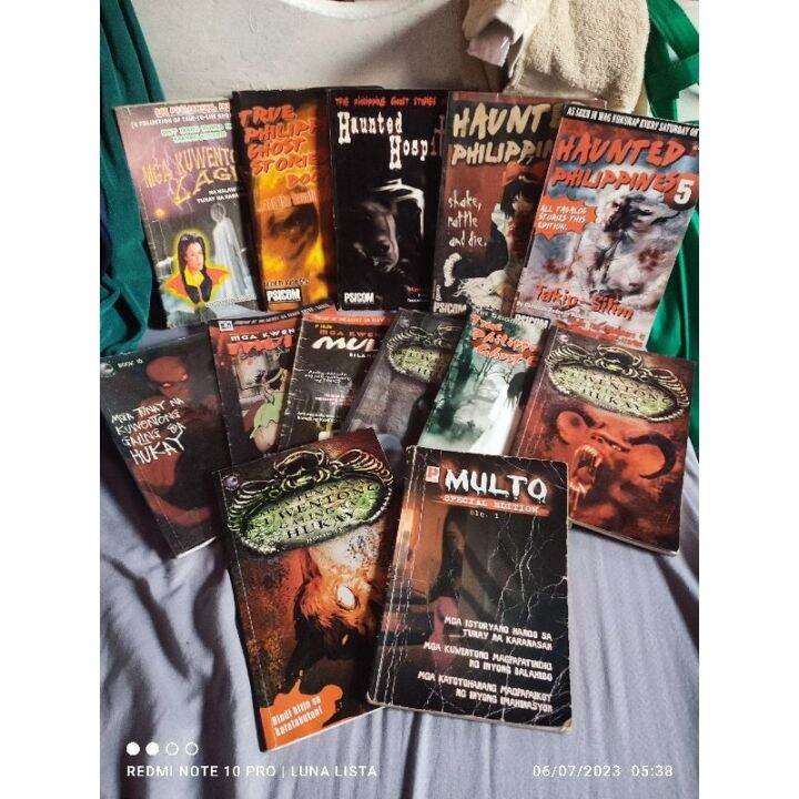 Restock Rare True Philippine Ghost Stories Tpgh (sold Per Book) Haunted 