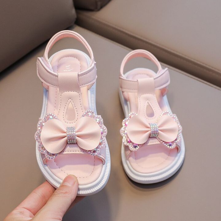 girl-sandal-kid-summer-elegant-bling-rhinestone-party-princess-beach-shoes-cute-bowknot-school-shoes-for-kids-flat-heel-f05201