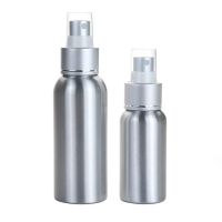 [COD] Metal aluminum spray bottle face ultra-fine mist travel sub-bottling cosmetic empty