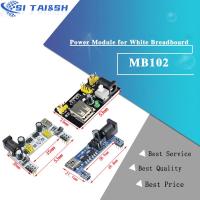 MB102 Breadboard Power Supply Module /MB102 white Breadboard Dedicated Power Module 2-way 3.3V 5V MB-102 Solderless Bread Board WATTY Electronics