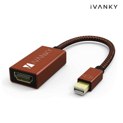 iVANKY 4K Mini DisplayPort To HDMI Female Adapter 4K 60Hz (RED)