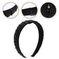 ETEREAUTY สาวสวยกว้างทำด้วยมือ hairband สาวผ้าโพกศีรษะ rhinestone hairband