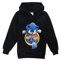 Sonic The เฮิรตซ์เด็กชายเด็กหญิง Hoodies เสื้อกันหนาวมีฮู้ด8575ฤดูใบไม้ผลิฤดูใบไม้ร่วงเสื้อผ้าเด็กแขนยาวเสื้อสวมหัว