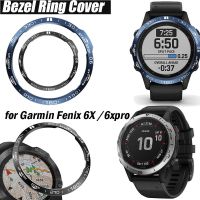 ◕❃♘ เคสนาฬิกาข้อมือสแตนเลสสําหรับ Garmin Fenix 6 X / 6 Xpro / 6 X