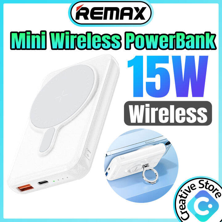 Original Remax Power Bank Remax Wireless Powerbank Magnetic Wireless ...