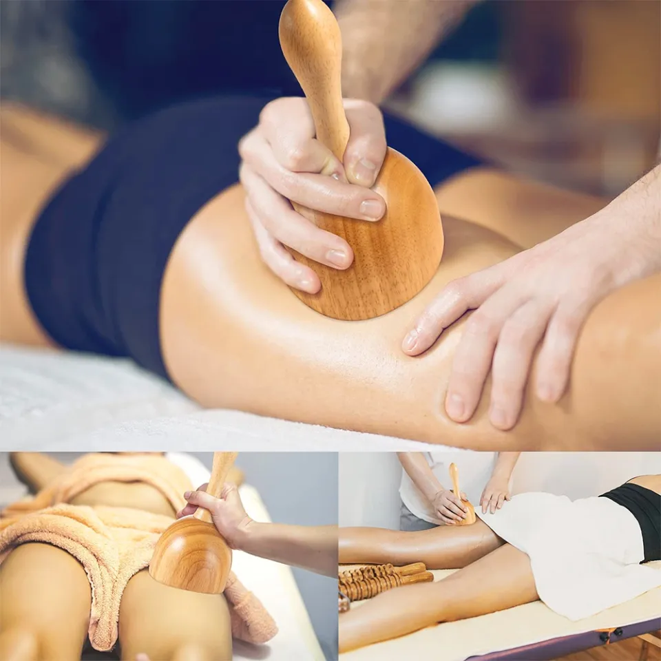 Dropship Wooden Trigger Point Massager Stick Lymphatic Drainage