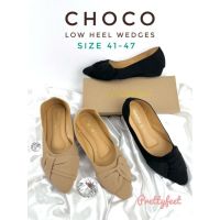 Choco รองเท้าสลิปออน ขนาดใหญ่ ใส่สบาย ไซซ์ 41-47 แฟชั่นสําหรับผู้หญิง