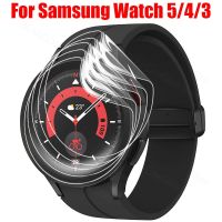 Soft Hydrogel Protective Film For Samsung Galaxy Watch 5 Pro 4 40mm 44 45mm Watch4 Classic 42mm 46mm Screen Protector Not Glass