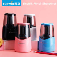 Tenwin Automatic Electric Pencil Sharpener Classic Heavy Duty Stationery USB Powered Multifunctional Sharpener Students