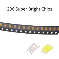 ♧✈ 1000pcs 1206 SMD 2.1 3.4V 20MA SMT White Red Green Blue Yellow Pink Orange Super Bright LED Lamp Light-emitting Diodes LED Patch