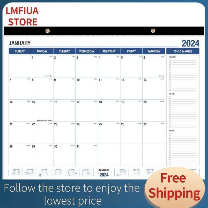 LMFIUA STORE 17 x 22 Inches 20242025 Calendar Yearly 18 Months Wall