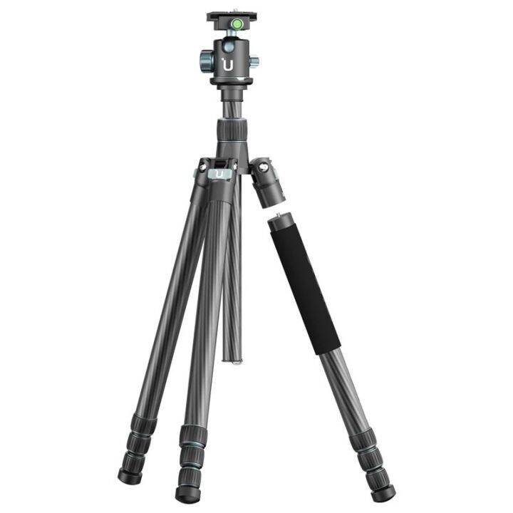 ขาตั้งกล้อง-ulanzi-mt-61-carbon-fiber-lightweight-travel-tripod-วัสดุคาร์บอนไฟเบอร์-หัวบอลสามารถปรับหมุนได้-360-องศา-รับน้ำหนักสูงสุดได้-15-กิโลกรัม-ถอดขาใช้เป็นโมโนพอดได้