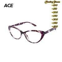 ACE Cat Eye Reading Glasses Women Ultralight Presbyopic Glasses Anti Blue Light Spectacles 0.5 1.0 1.5 1.75 2.0 2.5 3.0 3.5 4.0