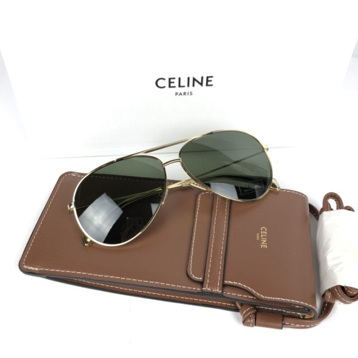 แว่นสุดปัง New Celine Avaiator sunglasses 61mm | Lazada.co.th