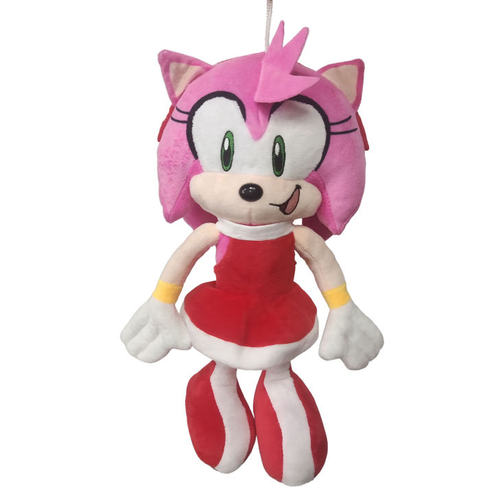 Sonic The Hedgehog: Amy Rose in Red Dress Plush 11'' | Lazada PH