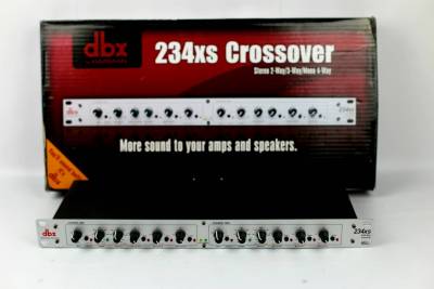 CROSSOVER 234XS ครอสโอเวอร์ 2 ทาง 3 ทาง 4 ทาง  Crossover 2/3/4 Way Stereo 2-Way / 3-Way / Mono 4-Way Crossover เครื่องแยกสัญญาณเสียง 1 คะแนน