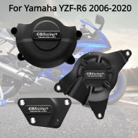 อุปกรณ์เสริมมอเตอร์ไซค์ชุดซองฝาปิดเครื่องยนต์สำหรับ YZF-R6ยามาฮ่า R6 2006-2020 2017 2018 2019