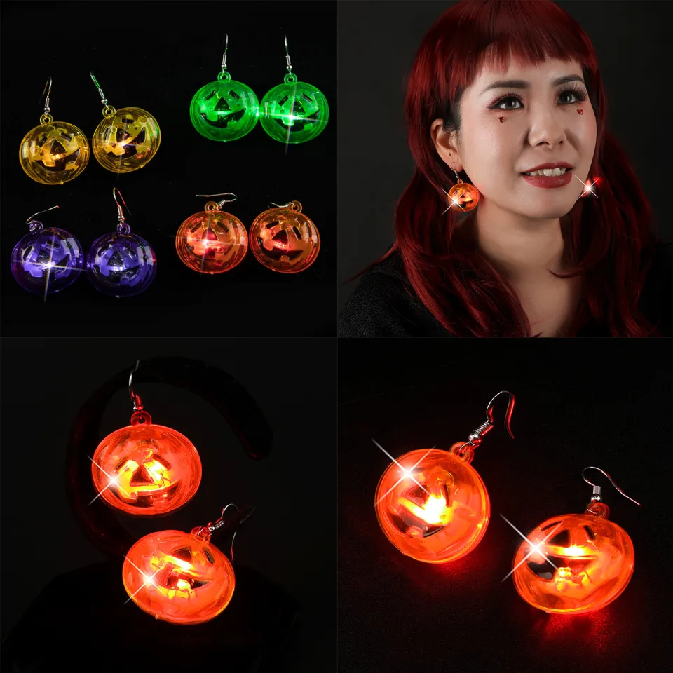 Halloween deals led earrings