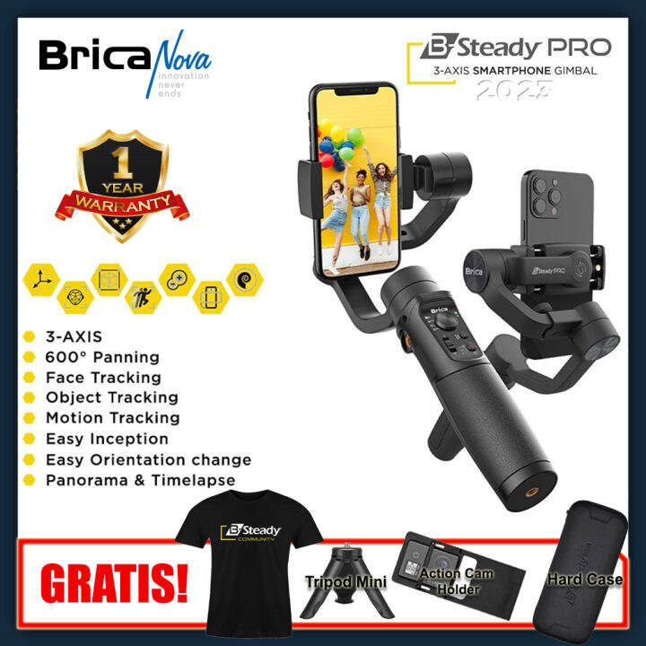 Brica B-Steady PRO 2023 - BSteady PRO - Gimbal Free T-Shirt | Lazada ...