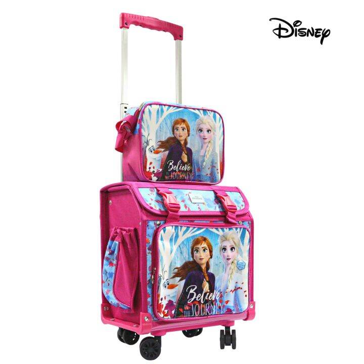 Disney Frozen Elsa and Anna School Box Type Trolley Bag Set Lazada PH