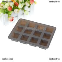 ♤☜ NTPH Bar Square Soap Silicone Mold DIY Chocolate Baking Cake Tool