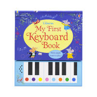 Usborne my first keyboard Book My First Piano Book Childrens English childrens Art Music Enlightenment English original book genuine import