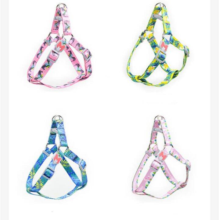 print-pet-dog-harness-no-pull-adjustable-dog-leash-vest-classic-running-leash-strap-belt-for-small-and-medium-dogs