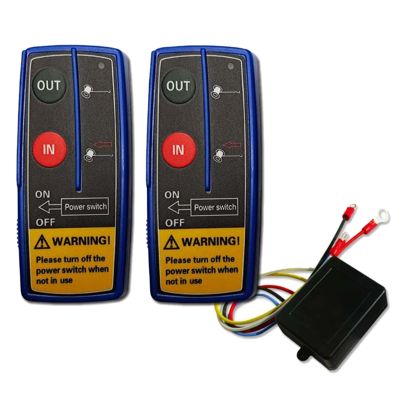 24V 12V Recovery Wireless Electric Digital Winch Remote Control for ATV Car Boat Handset Switch Controller