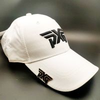 ใหม่ของแท้2023 PG Golf Topi ชายรุ่น Han หมวกลูกกอล์ฟระบายอากาศหมวกผ้าฝ้ายอักษรปักลายหมวกเบสบอลชายคา