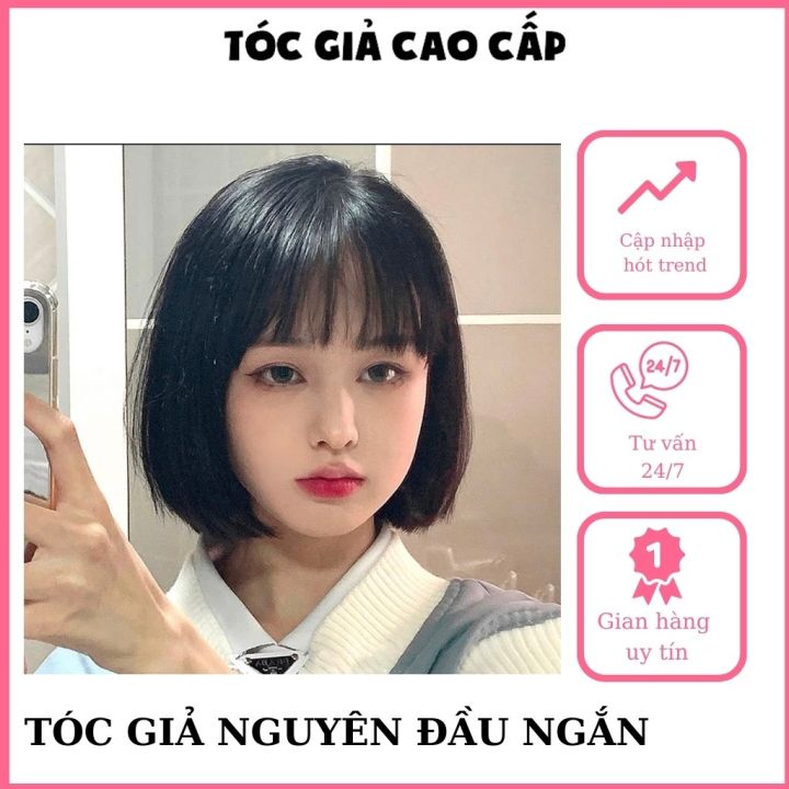 Khiến mọi người trầm trồ ngưỡng mộ với kiểu tóc giả nữ nguyên đầu ngắn tuyệt đẹp này. Hãy xem hình ảnh liên quan để cảm nhận sự khác biệt và đổi mới của mái tóc bạn trong tích tắc.