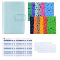 27 Pcs PU Budget Binder with Cash Envelope,Weekly Calendar and Monthly Personal Budget Plan, 6-Ring Binder Cash Envelope