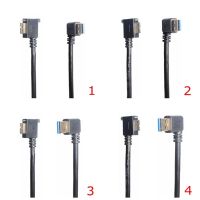 USB 3.0 Type A 90 Degree Left Right Angled to Micro B Male Cable Right left angle for HDD External Hard Drive Disk