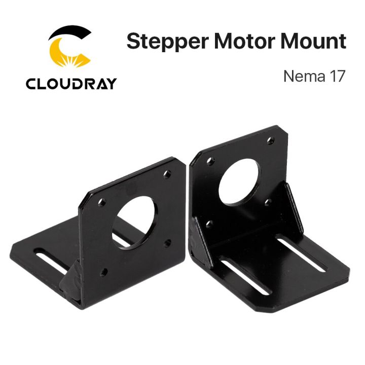 cloudray-motor-base-for-nema17-nema23-nema34-stepper-motor-aluminum-fixed-seat-fastener-mounting-bracket-support