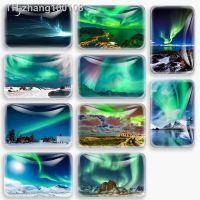 Lucky Northern Lights Refrigerator Magnets Polar light Magnetic Sticker Home Decor Tourist gift World Travel Souvenir