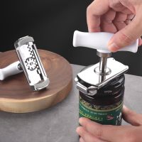 MultiFunction Manual Jar Opener Stainless Steel Lid Bottle Openers Adjustable Twist Portable Can Opener Kitchen Accessories Tool