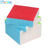 Thinkmax Qiyi 10X10 Magic Cube Professional Speed Decompression Magic Puzzle ของเล่นระดับสูงสำหรับเด็ก