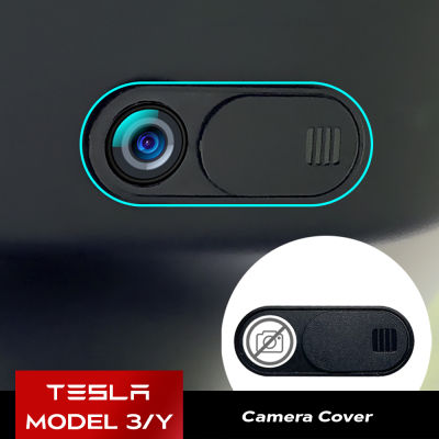 สำหรับ Tesla รุ่น3 Y ฝาปิดเว็บแคมป้องกันกล้องสำหรับรถยนต์ที่ป้องกันความเป็นส่วนตัว1/5/10ชิ้นเข้ากันได้กับ iPad กระเป๋าใส่เครื่องอ่านอีบุ๊ค