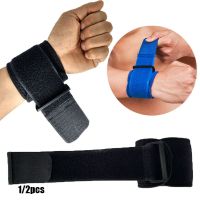 Powerlifting ความปลอดภัยผ้าพันแผลยืดหยุ่นปรับ Wraps การสนับสนุนข้อมือมือการฝึกอบรมการออกกำลังกายสายรัดข้อมือผ้าฝ้ายวงเหงื่อ-gnhgfhjgh