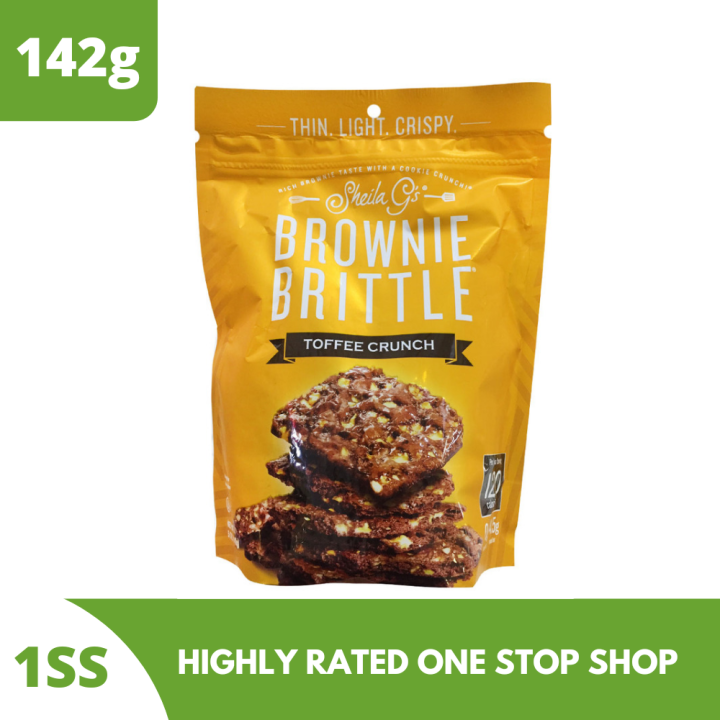 Sheila G's Brownie Brittle Toffee Crunch, 142g Lazada PH