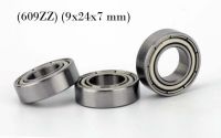 ‘；。、】= (10 PCS) (609ZZ) (9X24x7 Mm) Double Metal Shielded Ball Bearing Bearings 609Z