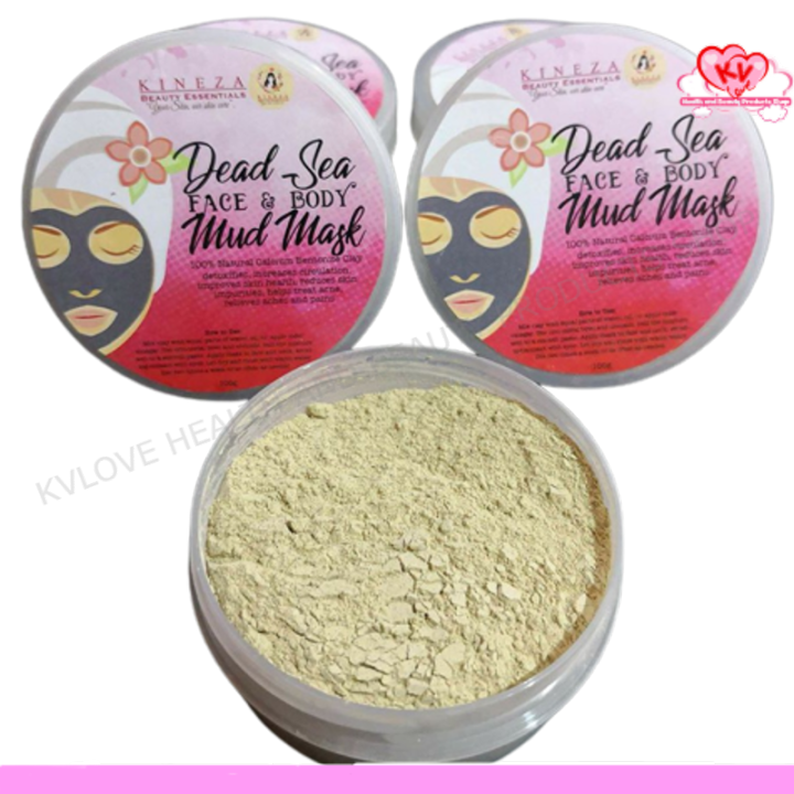 Kineza Bentonite Clay Mud Mask Mudmask Dead Sea Face Body Lazada PH