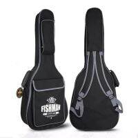 36/38/41" Inch Acoustic Guitar Bag กระเป๋ากีต้าร์ ผลิตจากผ้า Oxford สวยงาม ทนทาน และกันน้ำได้ สายสะพายไหล่คู่สำหรับกีต้าร์บุนวม