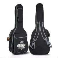 36/38/41" Inch Acoustic Guitar Bag กระเป๋ากีต้าร์ ผลิตจากผ้า Oxford สวยงาม ทนทาน และกันน้ำได้ สายสะพายไหล่คู่สำหรับกีต้าร์บุนวม